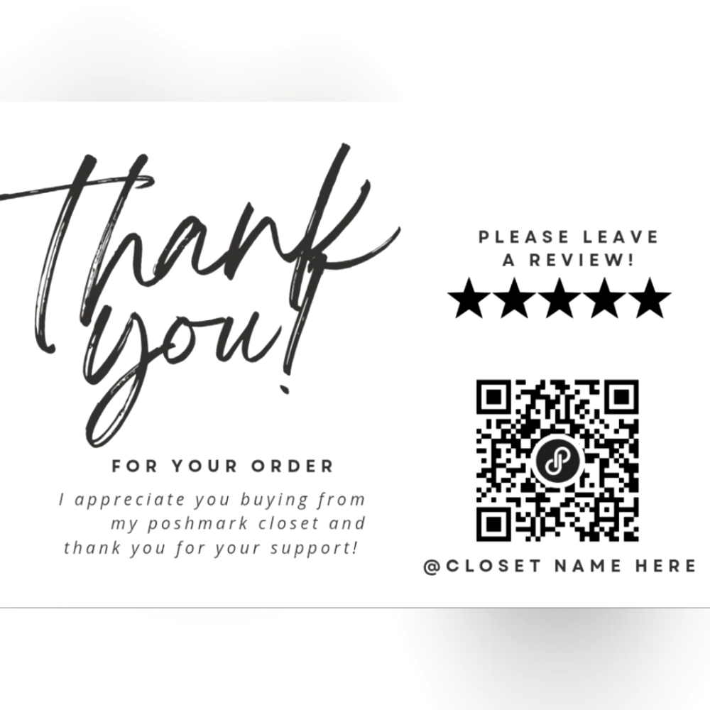 50 Custom Thank You Label Packages 4x6! Review Version
